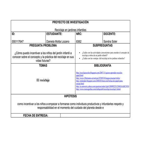 Cuadro Base Investigacion