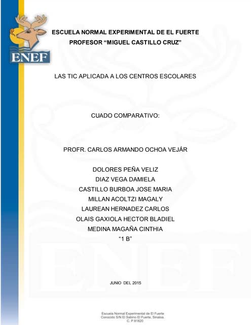 CUADRO COMPARATIVO DE VENTAJAS Y DE...