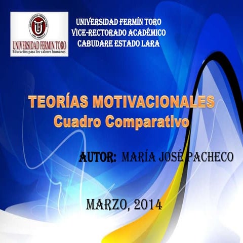 Cuadro comparativo de las teorías motivacionales (1)