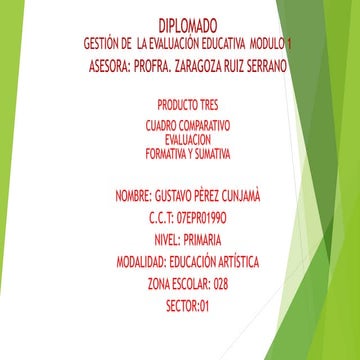 Cuadro comparativo evaluacion formativa y sumativa