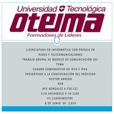 Cuadro comparativo  grupal de ipv4 e  ipv6. el original.