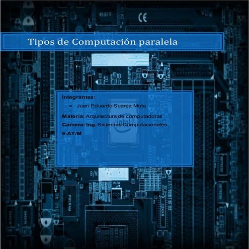 Cuadro sipnotico tipos de computacion paralela