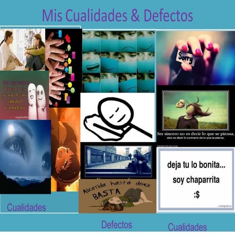 mis cualidades y defectos | PPTX