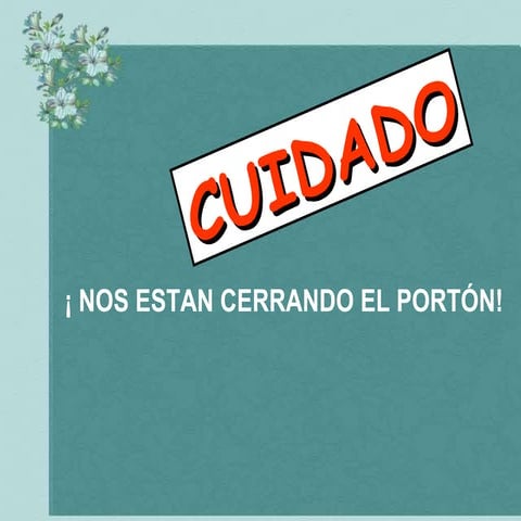 Cuando cierren el_porton