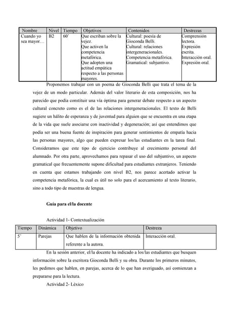 Section européenne espagnol collège et lycée