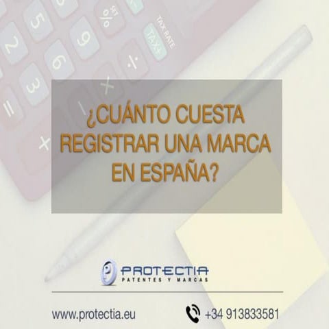Cuanto cuesta registrar una marca en España