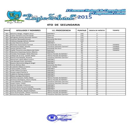 Cuarto de-secundaria