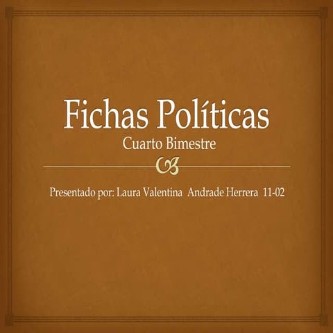 Fichas Cuarto periodo