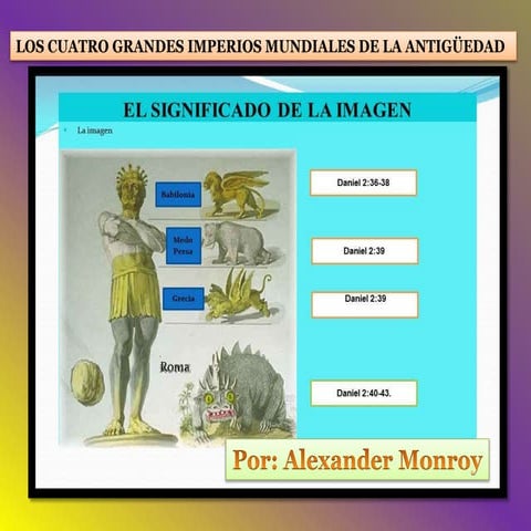 Cuatro Imperios En El Libro De Daniel  