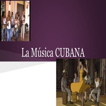 La música cubana