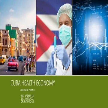 Cuba health economy