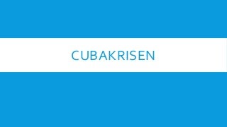 Cubakrisen
