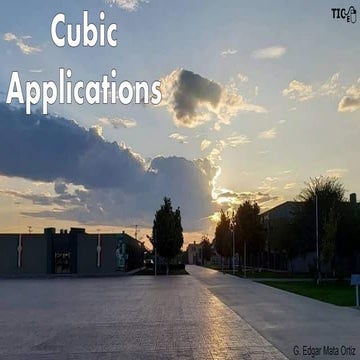 Cubic applications 2020