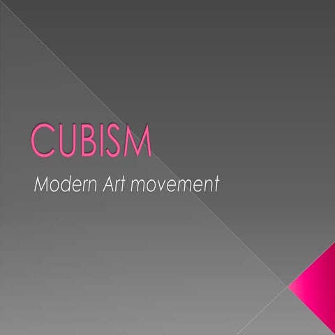 Cubism 1gigi-120103095911-phpapp01