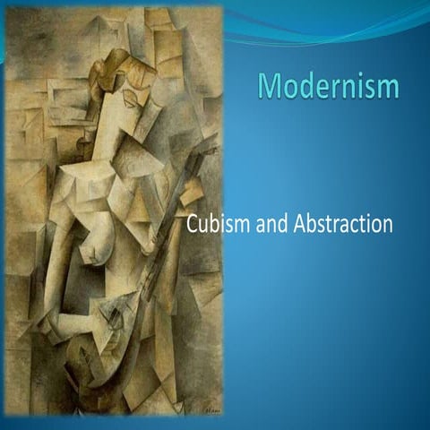 Cubism and modernism copy