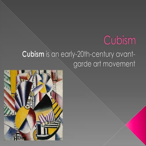 Cubism beths powerpoint