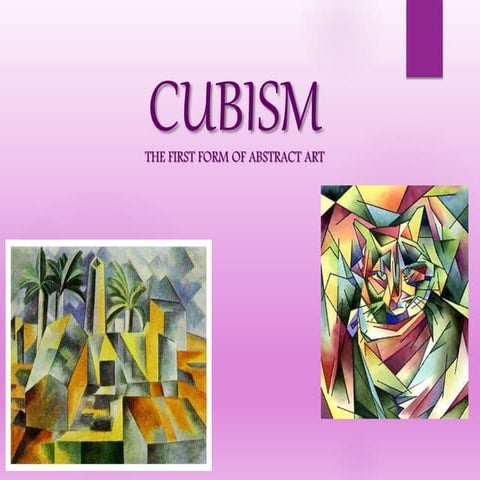 Cubism history nd till date