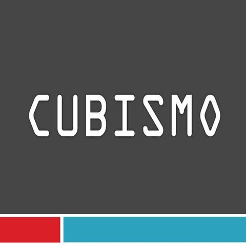 Cubismo | PPTX