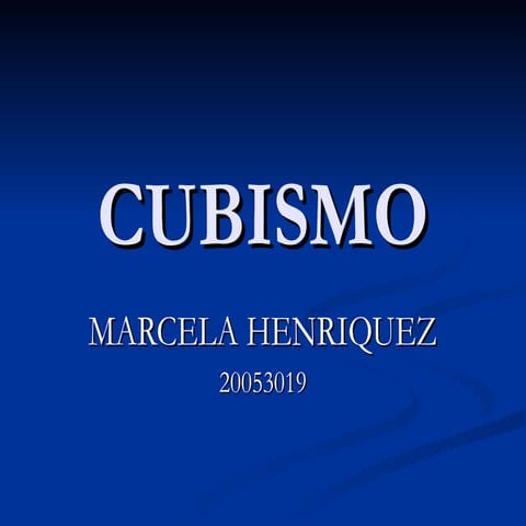 historia del cubismo en diseño de interiores