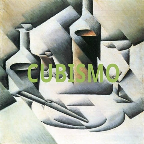 cubismo exposición literatura trabajo #22 | PPTX