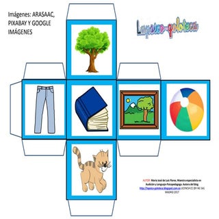 Cubos para formar frases