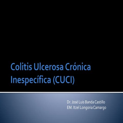 Médica Sur: Colitis Ulcerosa Crónica Inespecífica – RFIFJT