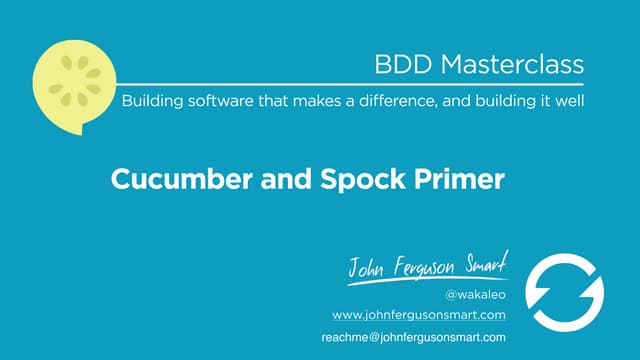 Cucumber and Spock Primer