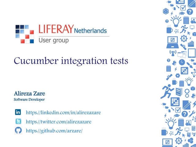 Cucumber integration tests   alireza zare