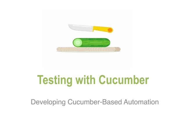 Cucumber ppt