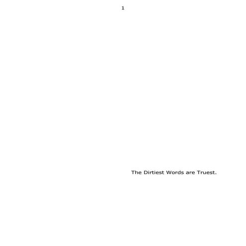 Cuecos! Capítulo Uno 