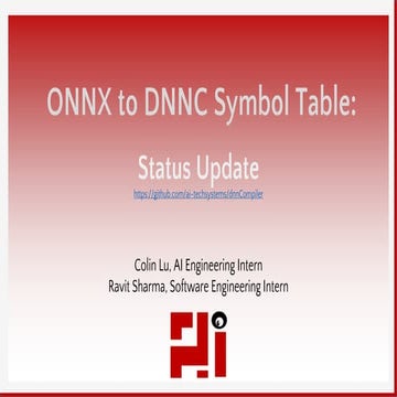 Onnx to Symbol Table Project