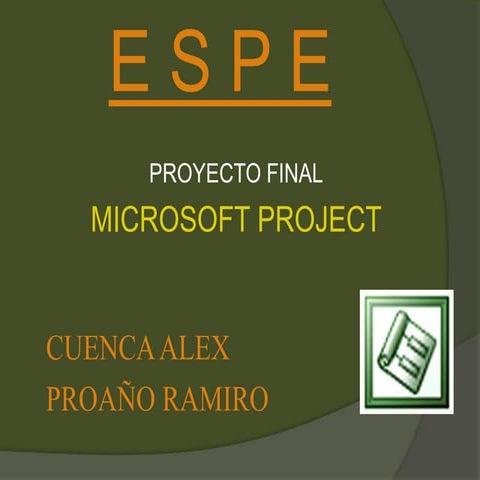 Cuenca   ProañO Conceptos Project