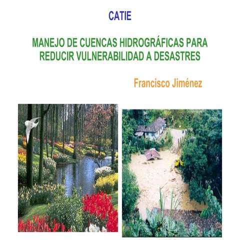 Cuencas vulnerabilidad