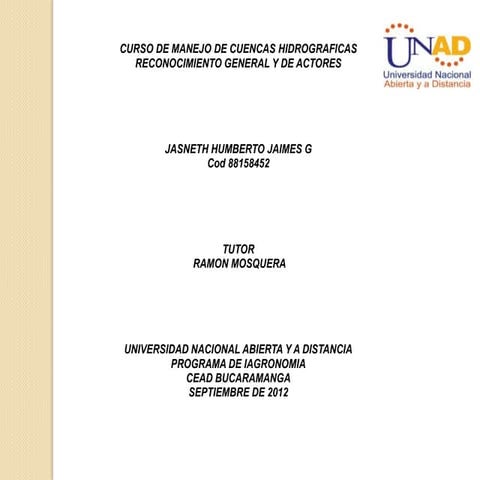 Cuencas hidrograficas jasnethjaimes