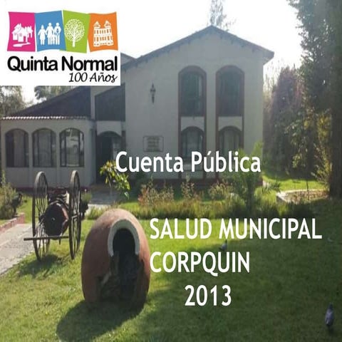 Cuenta pública salud 2013 para 2014