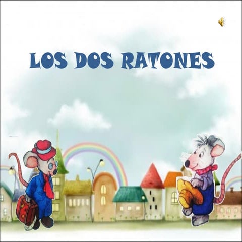"El ratón campestre y el cortesano" Fábula