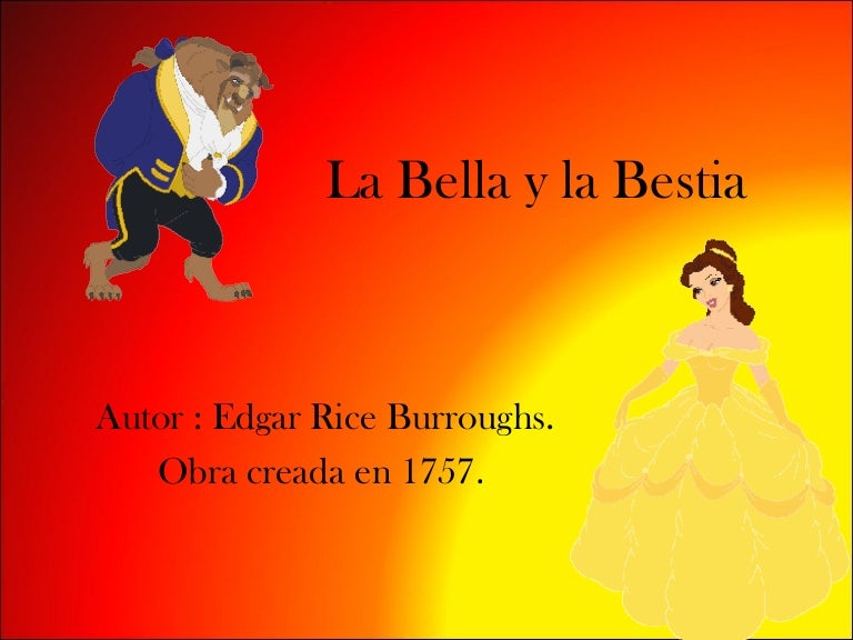 Cuento La Bella Y La Bestia