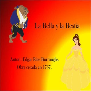 Cuento La Bella Y La Bestia