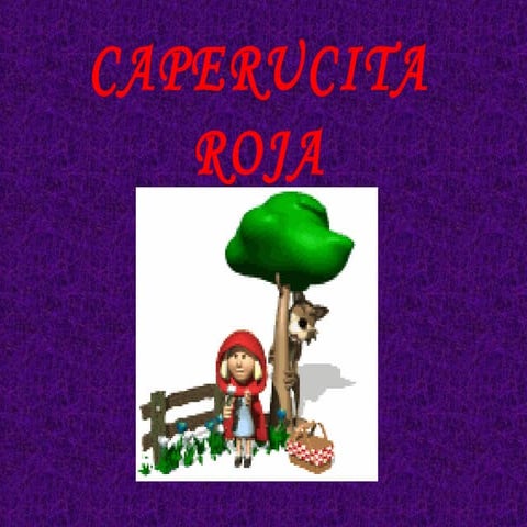 Cuento de caperucita
