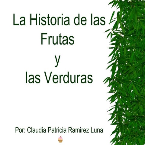 Cuento frutas y verduras