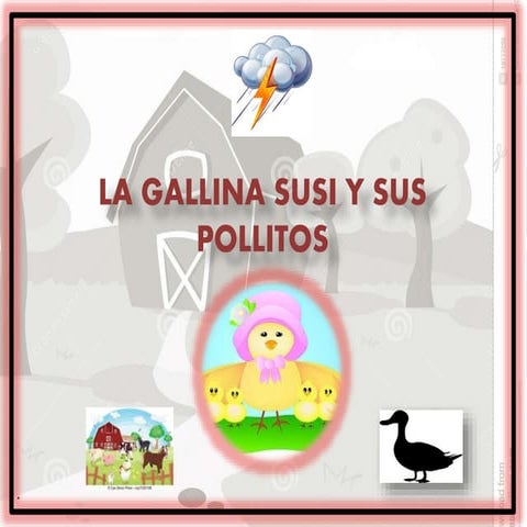 Cuento infantil la gallina y sus pollitos