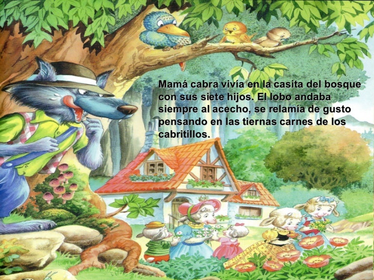 Las siete cabritas y el lobo Las siete cabritas y el lobo