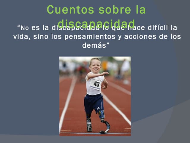 Cuentos sobre  discapacidad