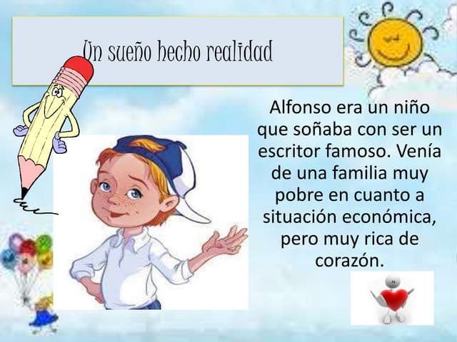 Cuento un sueño hecho realidad | PPT