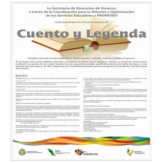 Cuento y leyenda (1) convocatoria