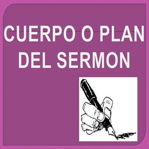 Cuerpo O Plan