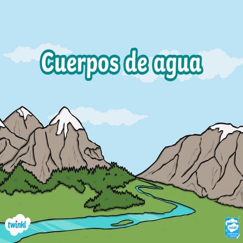 CUERPOS DE AGUA DULCE rios, lagos y oceanos