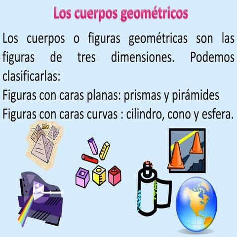 Cuerpos geométricos