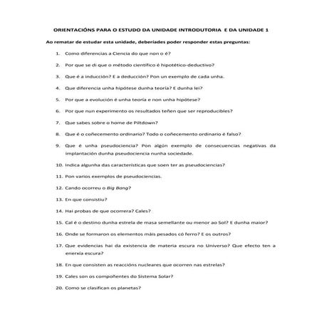 Cuestións orientativas unidades 0 e 1