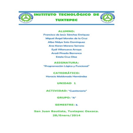Cuestionario
